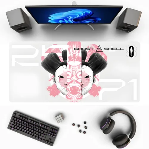 Mouse Pad gamer Geisha Robot - Imagen 2
