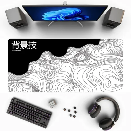 Mouse Pad Topográfico Key