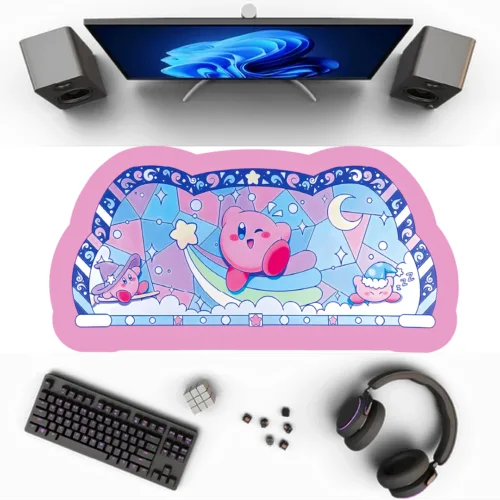 Mouse pad gamer Kirby