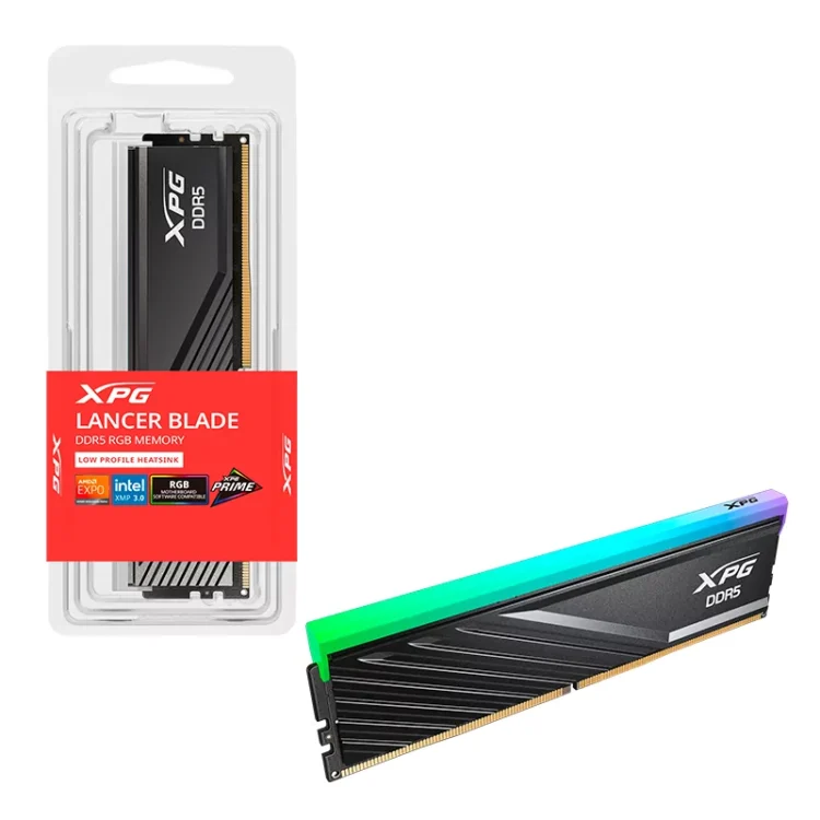 Memoria Ram XPG 32GB 6000 MTs Lancer Blade RGB DDR5