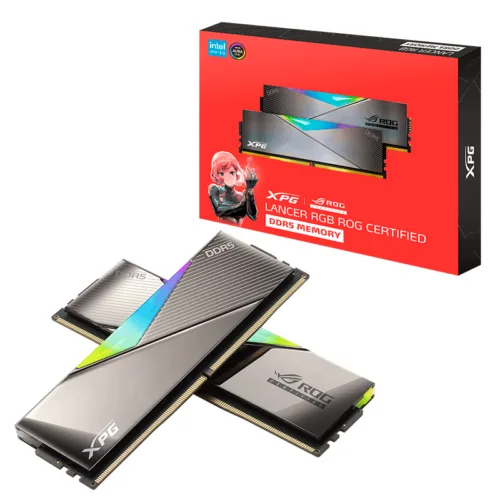 Memoria Ram XPG Lancer 32GB 2×16 6600 mts Rgb Rog Certified