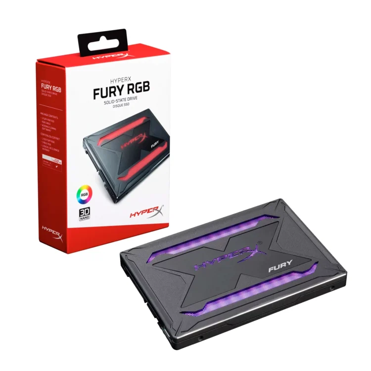 Ssd Hyperx Fury 480 Gb Fury Rgb, Solido Interno