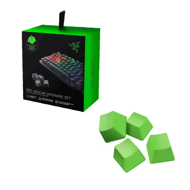 Razer PBT Keycap Upgrade Set – Razer Green