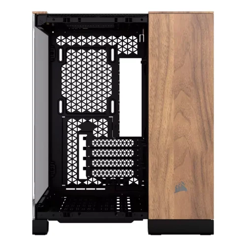 Chasis Corsair 2500X Micro-ATX – Negro Madera - Imagen 4