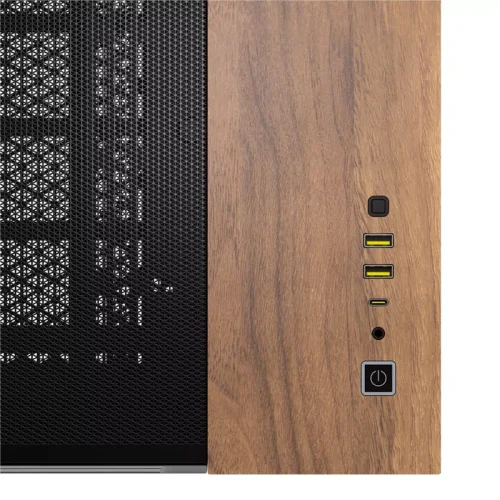 Chasis Corsair 2500X Micro-ATX – Negro Madera - Imagen 6