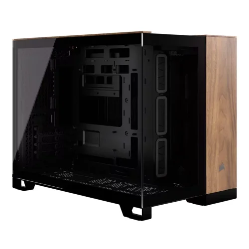 Chasis Corsair 2500X Micro-ATX – Negro Madera