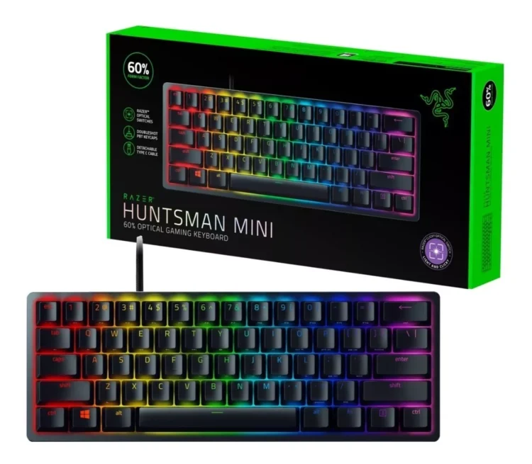 Teclado Gamer Razer Huntsman Mini 60% Black