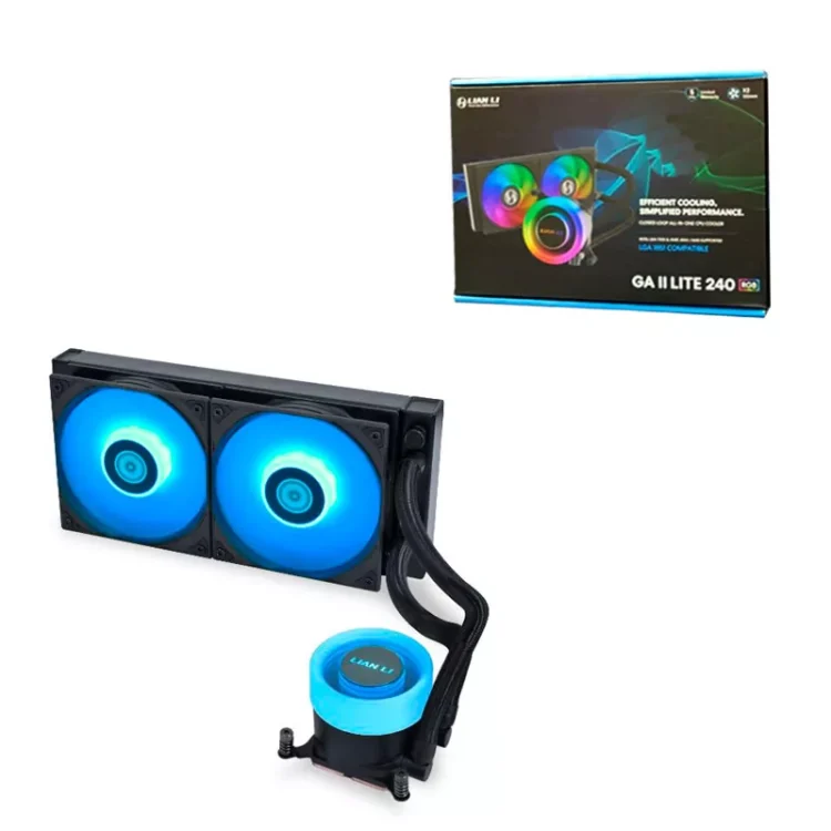 Refrigeracion LIAN LI GA II Lite 240 RGB Black