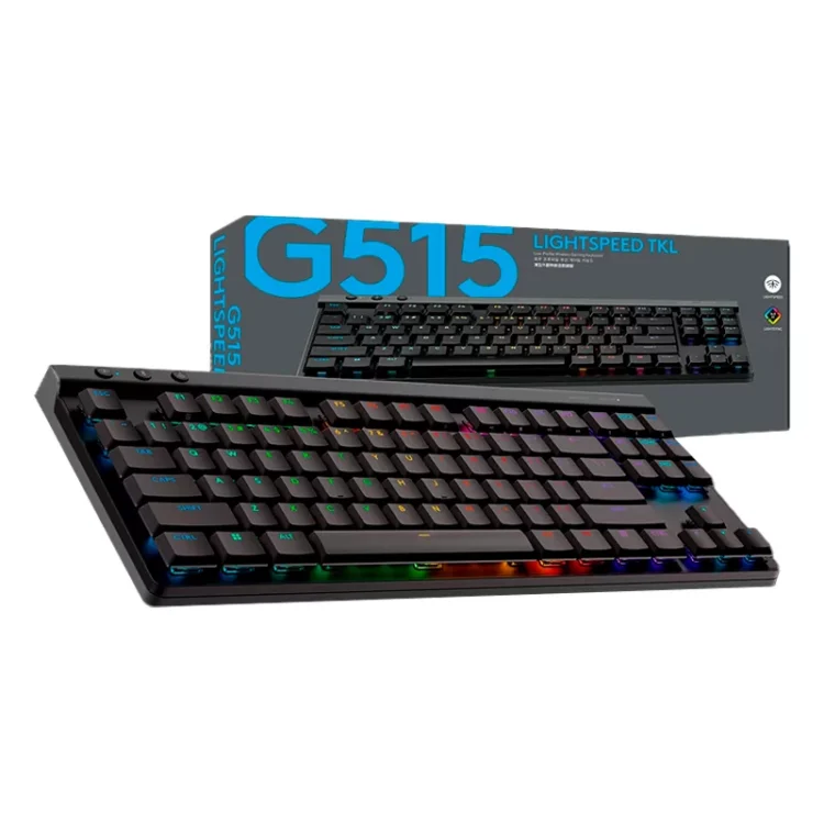 Teclado Gamer Logitech G515 Lightspeed Tkl Wireless Negro