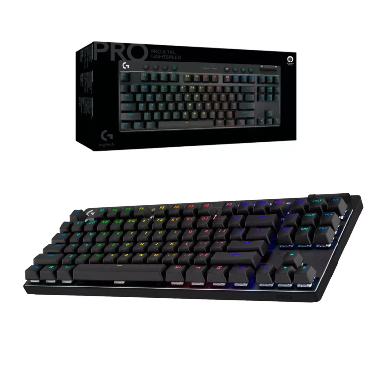 Teclado Logitech G PRO X TKL LIGHTSPEED Black