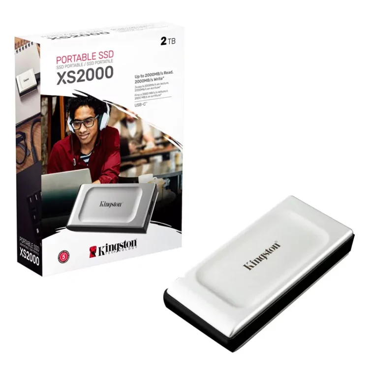 Unidad Solida SSD Externa Kingston XS2000 2TB
