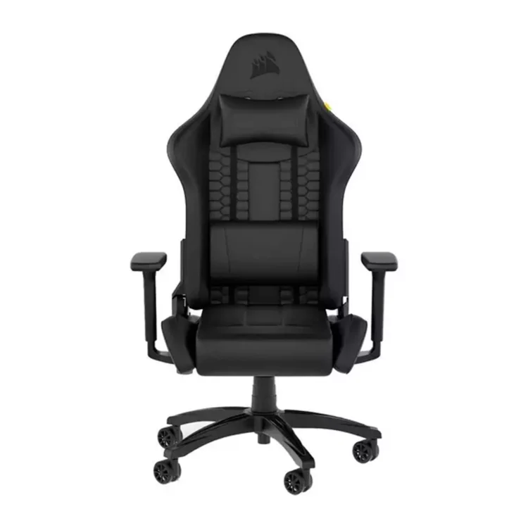 Silla Gamer Corsair TC100 Polipiel Negro/negro