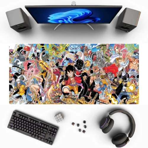 Mouse pad one piece