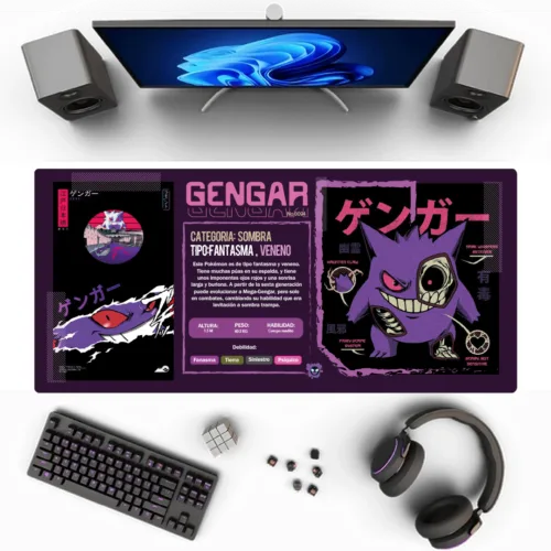 Mouse pad Gamer Gengar - Imagen 2