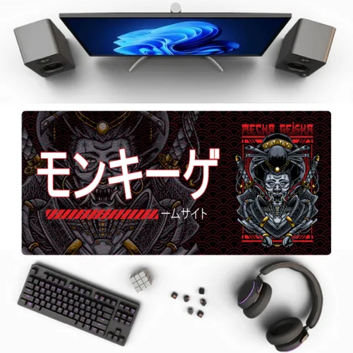 Mouse pad Gamer Mecha geisha - Imagen 2