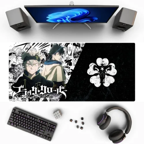 Mouse pad Gamer Black clover - Imagen 2