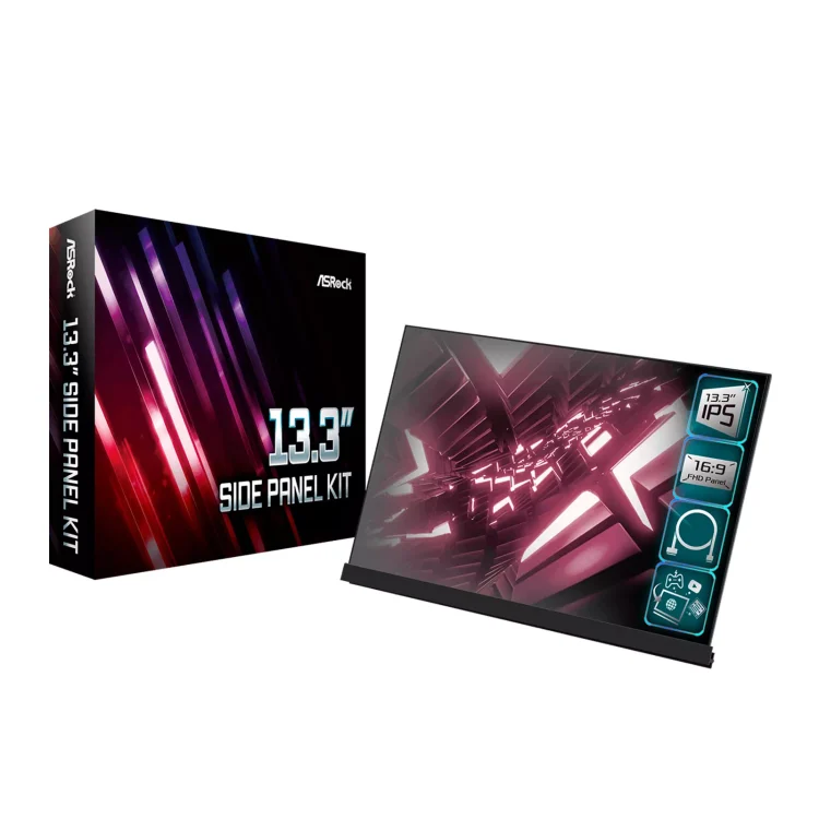 ASRock SIDE PANEL 13.3″ 1920X1080 IPS LED