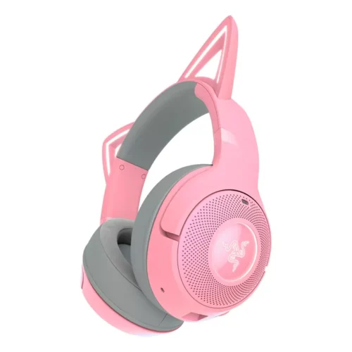 DIADEMA Razer Kraken Kitty V2 BT RGB QUARTZ EDITION - Imagen 3