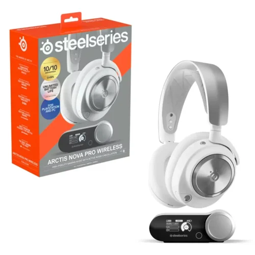 DIADEMA STEELSERIES ARCTIS NOVA PRO WIRELESS WHITE