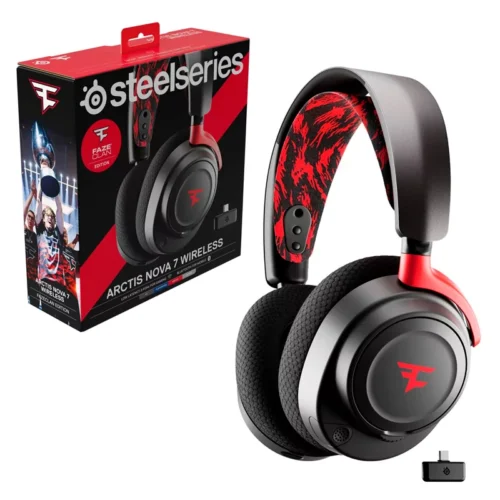 Diadema Steelseries Arctis Nova 7 Wireless Faze Clan Edition