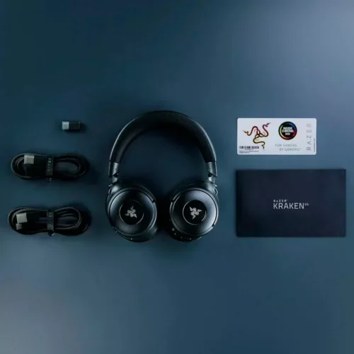 Diadema Gamer Razer Kraken V4 Wireless, BT, USB-C - Imagen 10