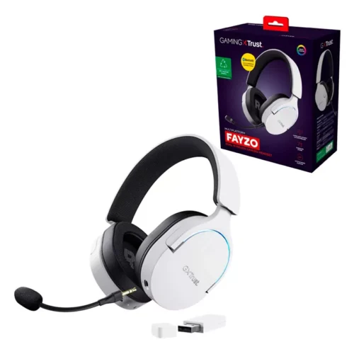 Diadema Gamer Trust GXT 491W Fayzo Wireless Blanco