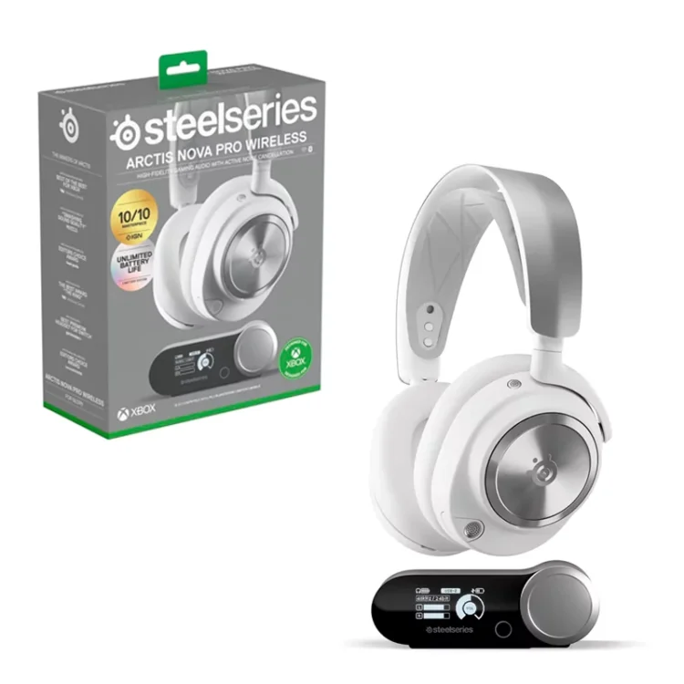 Diadema Steelseries ARCTIS NOVA PRO WIRELESS Xbox White