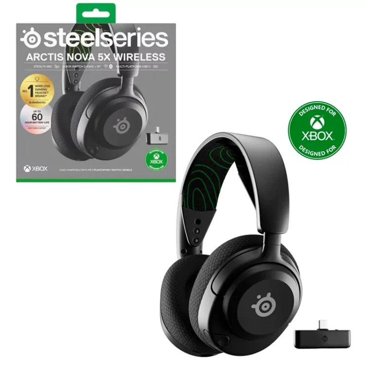 Diadema Steelseries Arctis Nova 5X Wireless