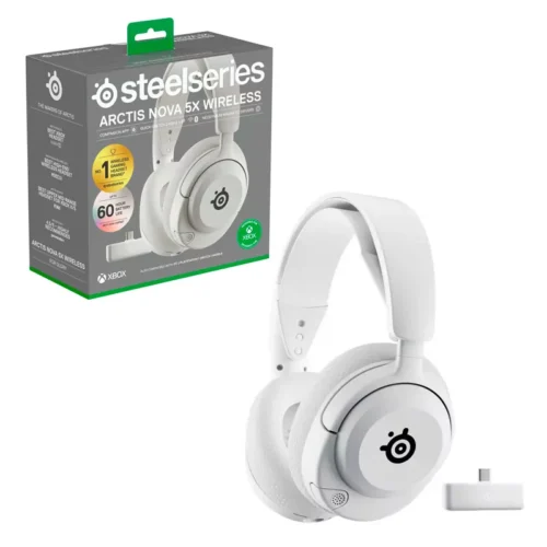 Diadema Steelseries Arctis Nova 5x Wireless White