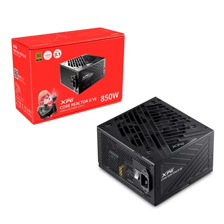 Fuente de Poder 850W Gold CORE REACTOR II VE Full Modular