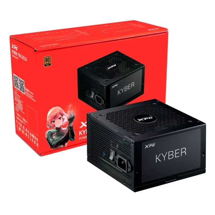 Fuente de Poder XPG Kyber 750w 80 plus Gold
