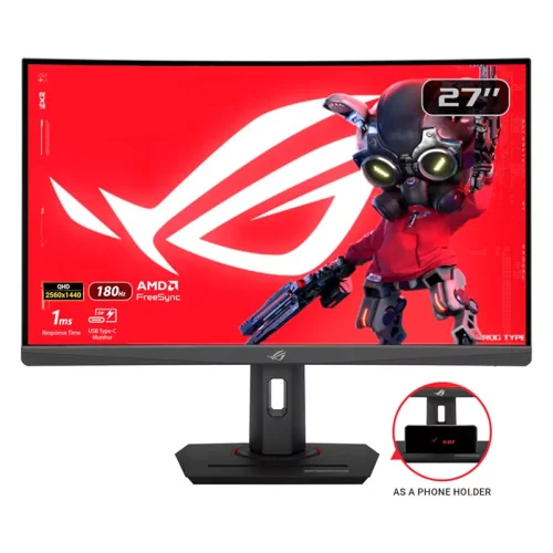 Monitor ROG Strix XG27WCS 27″ WQHD Curvo 180hz 1ms DCI-P3 - Imagen 2