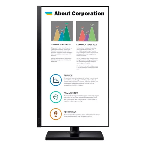 Monitor Samsung 24″ F24T45 PIVOT 75Hz - Imagen 7
