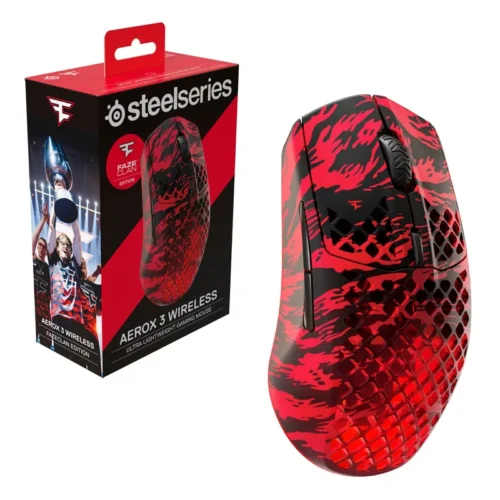 Mouse Steelseries Aerox 3 Wireless Faze Clan Edition