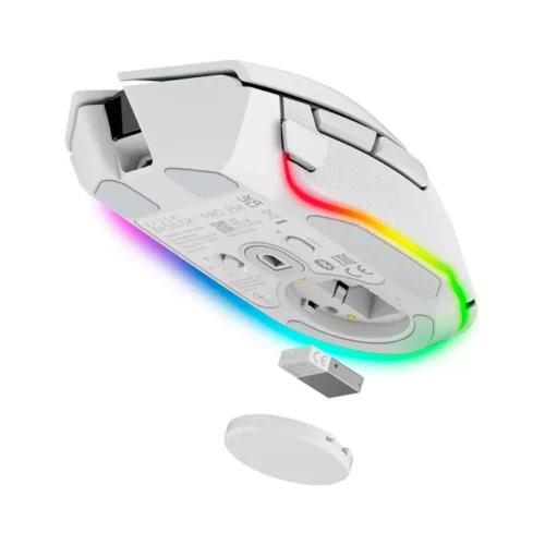 Mouse Gamer Razer Basilisk V3 Pro 35k White - Imagen 4