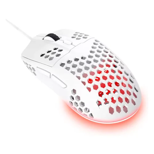 Mouse Gamer Trust GXT 928 Helox Ultraligero Blanco - Imagen 4