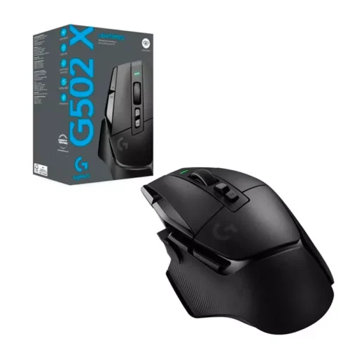 Mouse Logitech Inalámbrico G502 X Lightspeed Negro