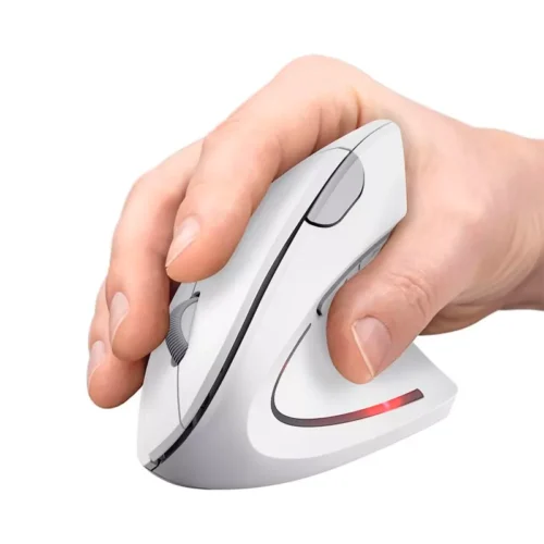 Mouse Trust Verto ergonómico vertical inalámbrico Blanco - Imagen 4