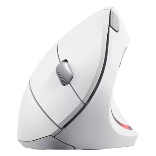 Mouse Trust Verto ergonómico vertical inalámbrico Blanco - Imagen 3