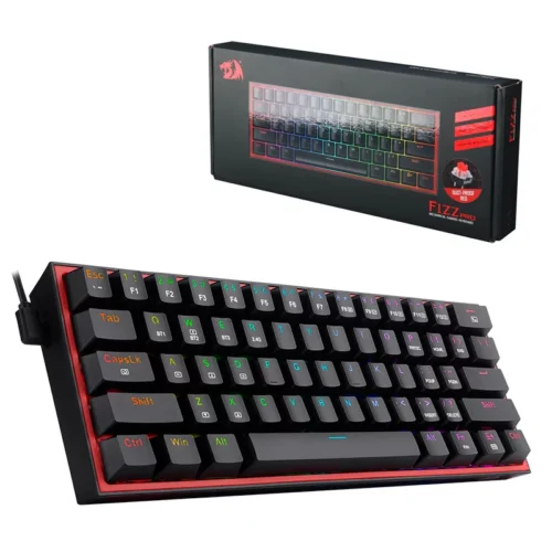 Teclado Mecánico Redragon K616-RGB FIZZ PRO USB-C BT Inalámbrico USB
