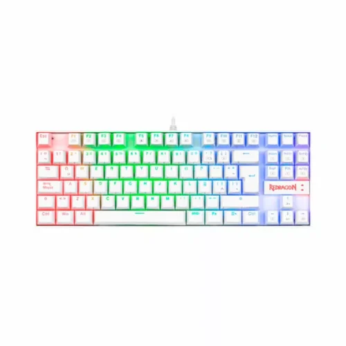 Teclado Mecánico Redragon Kumara K552w RGB Blanco - Imagen 4