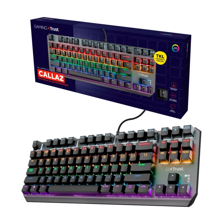 Teclado Mecánico Trust Tkl Gxt 834 CALLAZ