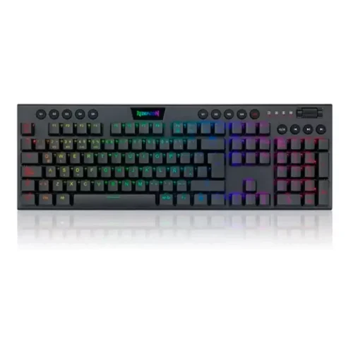 Teclado Redragon Horus K619 RGB Low Profile Black - Imagen 2