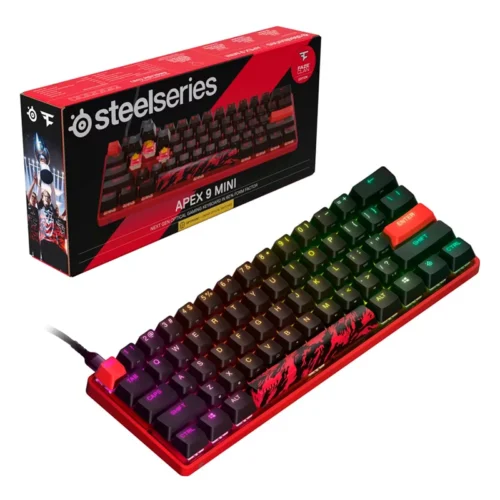 Teclado Steelseries Apex 9 Mini 60% Faze Clan Edition OptiPoint