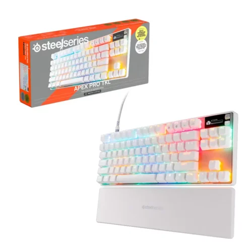 Teclado Steelseries Apex Pro TKL Gen 3 White