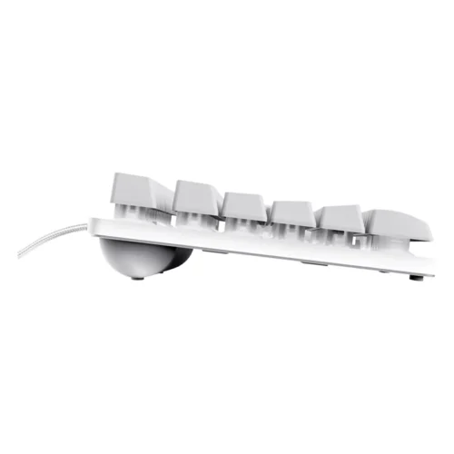 Teclado Trust Tkl Gxt 833W Thado White Rgb - Imagen 4