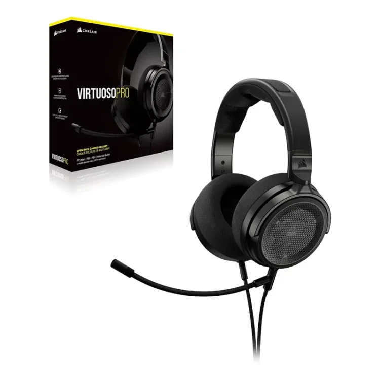 Diadema Gamer Corsair Virtuoso Pro – Carbono