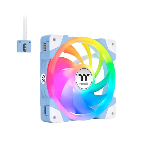 Ventilador Kit x3 Thermaltake SWAFAN EX12 Hydrangea Blue Edition ARGB Sync