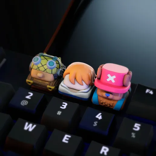 Keycaps one piece vol 3