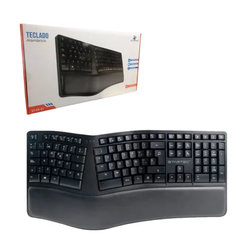 Teclado Alámbrico Ergonómico Star Tec St-Ek-01 - Imagen 3
